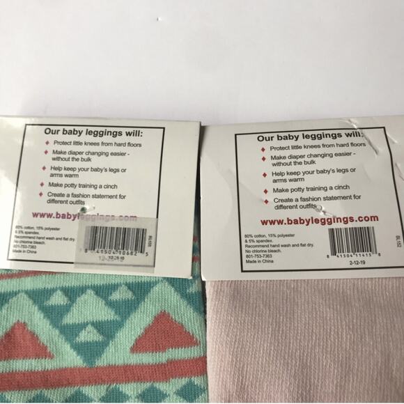 NWT Baby Legs One Size Leggings Bundle - Picture 4 of 4